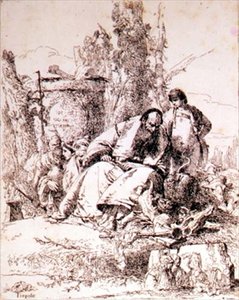 Sorcerer Examining Skulls