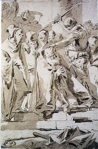 The Decapitation of a Bishop by Giovanni Battista Tiepolo