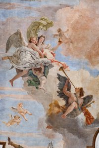The Light of Intelligence overcomes the Darkness of Ignorance (detail) by Giovanni Battista Tiepolo