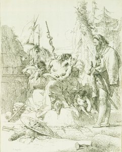 Capriccio by Giovanni Battista Tiepolo