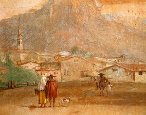 Landscape with Cupid