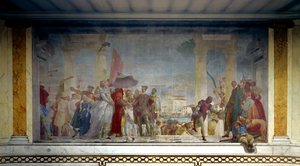 The King of France Henry III Received in Venice by Federico Contarini in 1574 by Giovanni Battista Tiepolo