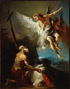 The Vision of St. Jerome by Giovanni Battista Tiepolo