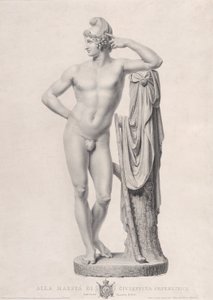 Paris Leaning on a Tree Stump by Giovanni Battista Balestra