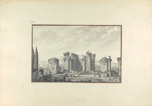 The Basilica at Pergamon by Giovanni Battista Borra