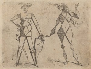 From "Bizzarie di varie Figure" by Giovanni Battista Bracelli