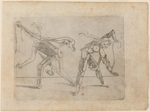 From "Bizzarie di varie Figure" by Giovanni Battista Bracelli