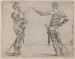 From "Bizzarie di varie Figure" by Giovanni Battista Bracelli