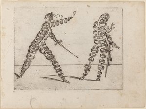 From "Bizzarie di varie Figure" by Giovanni Battista Bracelli