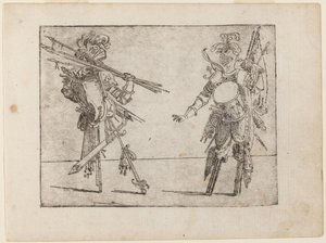 From "Bizzarie di varie Figure" by Giovanni Battista Bracelli