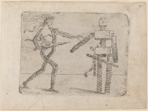 From "Bizzarie di varie Figure" by Giovanni Battista Bracelli