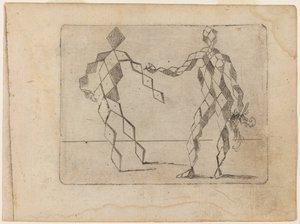 From "Bizzarie di varie Figure" by Giovanni Battista Bracelli