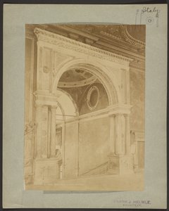 Venice - Porta in the Scuola S. Rocco - Vestibule by Giovanni Battista Brusa
