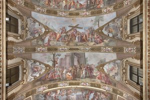 Stories of the Holy Cross by Giovanni Battista Carlone