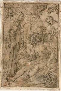 Pietà by Giovanni Battista Castello