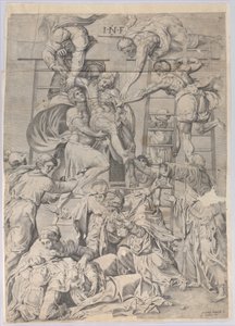 The Descent from the Cross by Giovanni Battista Cavalieri