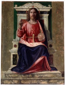 Christ Enthroned, Saviour of the World