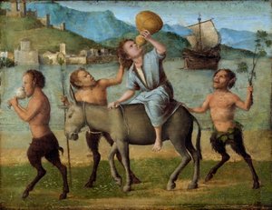 Silenus and the Satyrs by Giovanni Battista Cima da Conegliano