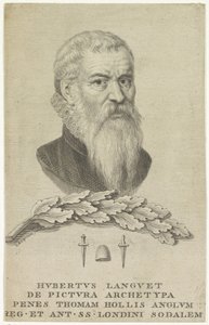 Portrait of the Diplomat Hubert Languet by Giovanni Battista Cipriani