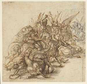 A battle scene