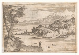 Peter Walking on Water (Landscapes with Scenes from the Life of Christ)