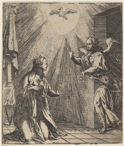 The Annunciation by Giovanni Battista Fontana