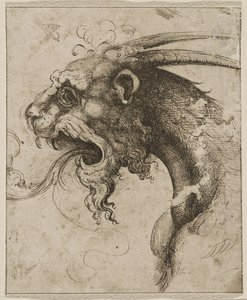 Head of a Chimera by Giovanni Battista Franco