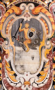 Cathedral of San Cataldo, Chapel of San Cataldo, altar of the Saint (detail) by Giovanni Battista Lombardelli