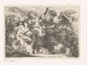 Sacrifice of Isaac by Giovanni Battista Mengardi