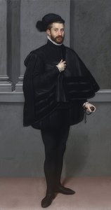 The Knight in Black. 1567 by Giovanni Battista Moroni