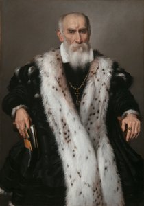 Portrait of Gian Girolamo Albani 1504-1591 by Giovanni Battista Moroni