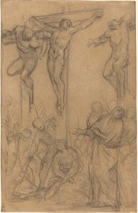 The Crucifixion by Giovanni Battista Naldini