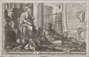 Nuova pianta di Roma by Giambattista Nolli, 1748, known as La Pianta Grande di Roma