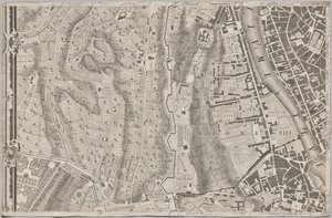 Nuova pianta di Roma by Giambattista Nolli, 1748, known as La Pianta Grande di Roma