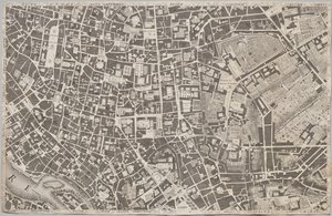 Nuova pianta di Roma by Giambattista Nolli, 1748, known as La Pianta Grande di Roma