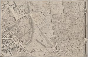 Nuova pianta di Roma by Giambattista Nolli, 1748, known as La Pianta Grande di Roma