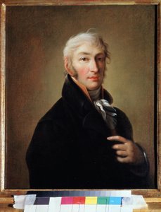 Portrait of the Russian Writer and Historian Nikolai Karamzin by Giovanni Battista Ortolani Damon