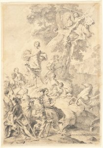 Apollo, the Muses, and Mars: In Praise of Tasso by Giovanni Battista Piazzetta