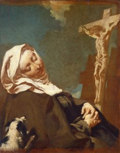 Saint Margaret of Cortona by Giovanni Battista Piazzetta