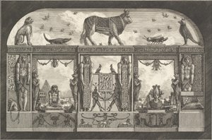 Ancient Egyptian Ornament by Giovanni Battista Piranesi