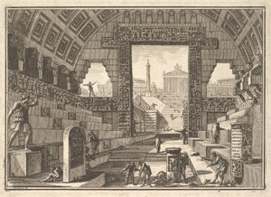 Ancient School Built according to the Egyptian and Greek Manners