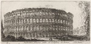 Flavian Amphitheater Known as the Colosseum