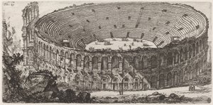 Amphitheater of Verona by Giovanni Battista Piranesi