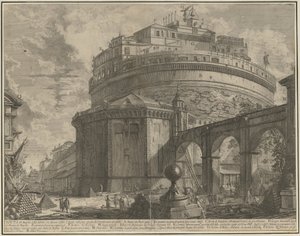 View of Castel S. Angelo by Giovanni Battista Piranesi