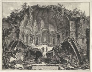 Canopus in the Villa Adriana in Tivoli (Views of Rome)