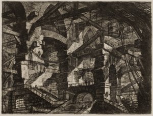 Imaginary Prisons XIV by Giovanni Battista Piranesi