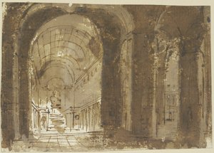 Church Interior by Giovanni Battista Piranesi