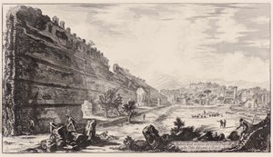 Degli Avanzi Del Castro Pretorio nella Villa Adriana a Tivoli by Giovanni Battista Piranesi
