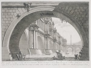 Hall in the Corinthian Order by Giovanni Battista Piranesi