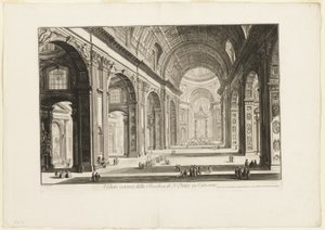 Interior view of St. Peter